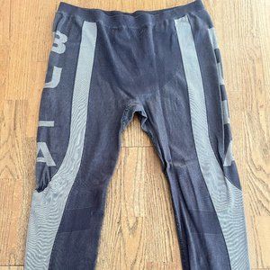 BULA MENS THERMAL BASE LAYER PULLOVER TOP PARTIAL ZIP XL GREY